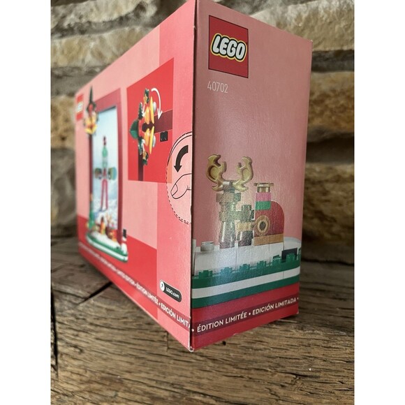 *New Sealed* Retired LEGO 40702 Christmas Picture Frame Set 209Pcs Limited Ed - Picture 3 of 4